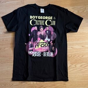 Boy George & Culture Club Black Graphic T-Shirt